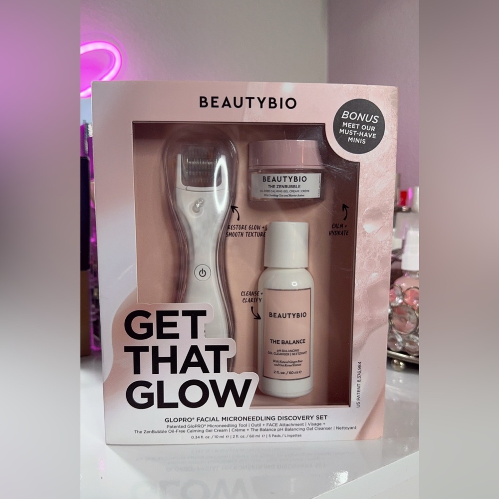 GloPro facial micro needling set